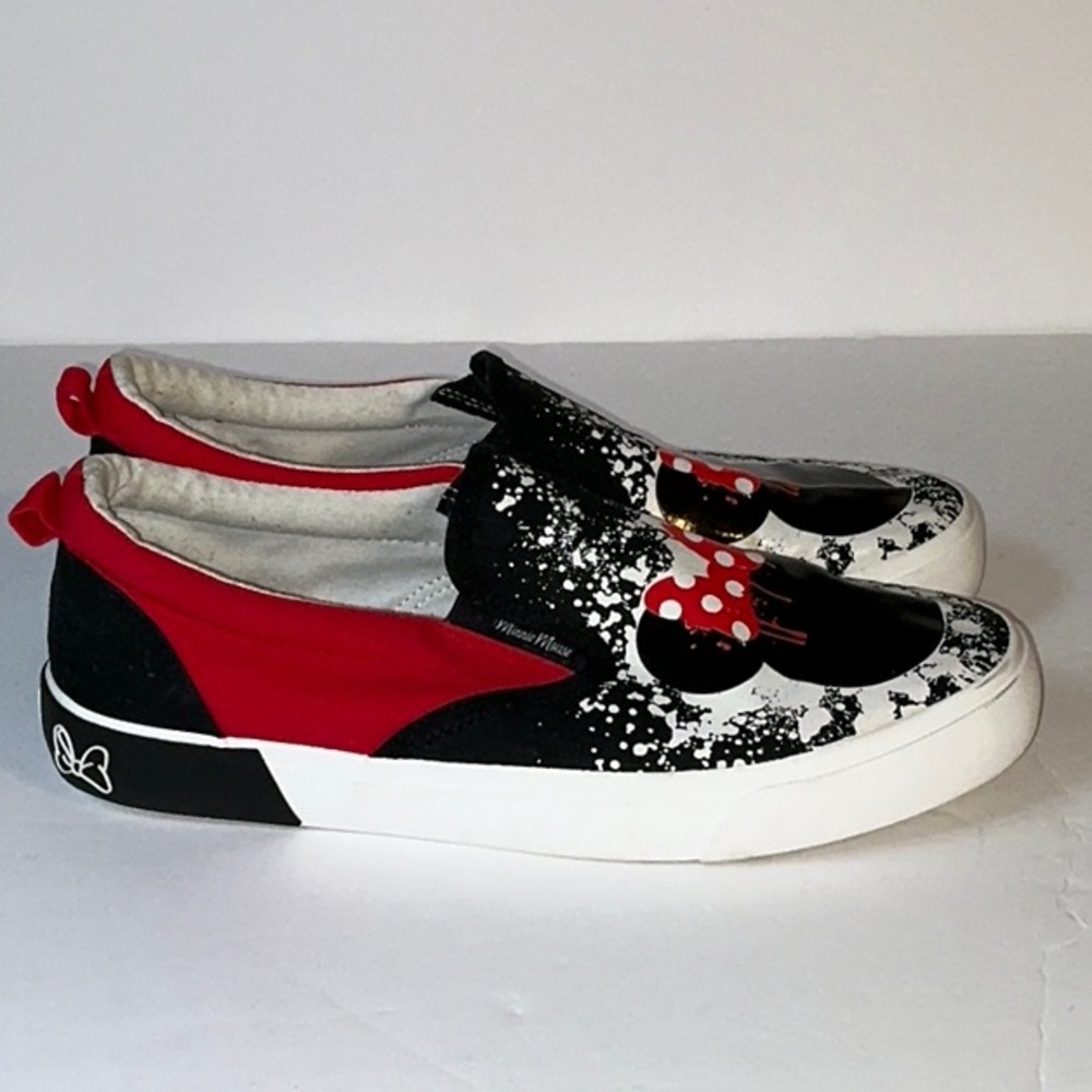 💲Ground Up, Disney Minnie Mouse Slip Ons, Sz. 9 - Picture 6 of 12